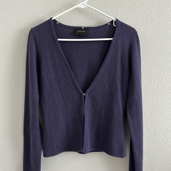 Principles purple cardigan size 12 - Picture 2 of 7